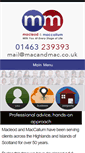 Mobile Screenshot of macandmac.co.uk